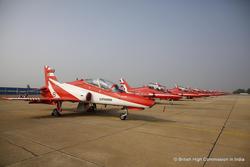 Red Arrows at Dundigal, 2016